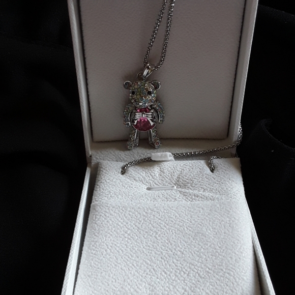 TEDDY BEAR PENDANT NECKLACE - Picture 5 of 8